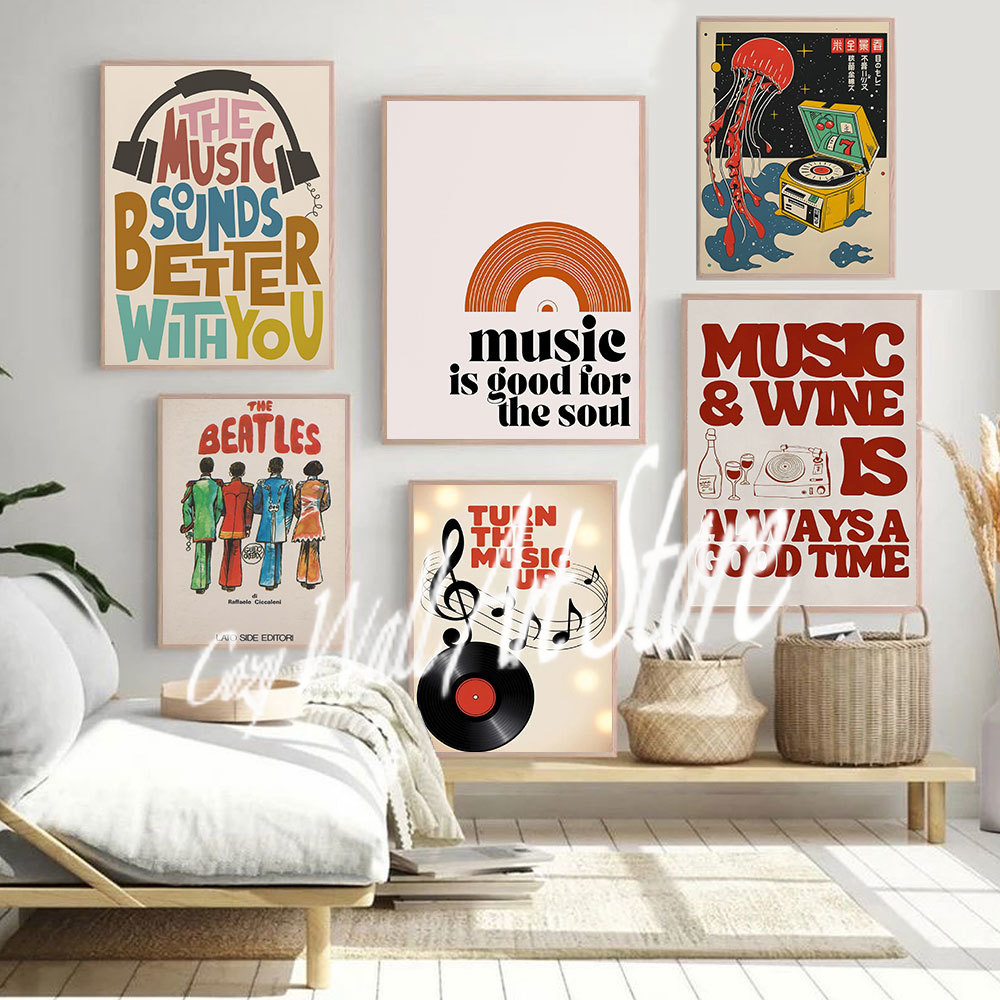 Home Office Quotes - Quotes Canvas Prints Gorgeous Music Art