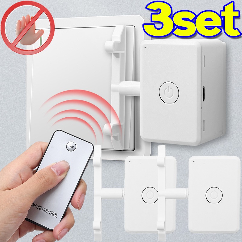 Home Office With Sofa - Remote Control Light Switch Hassle Freed