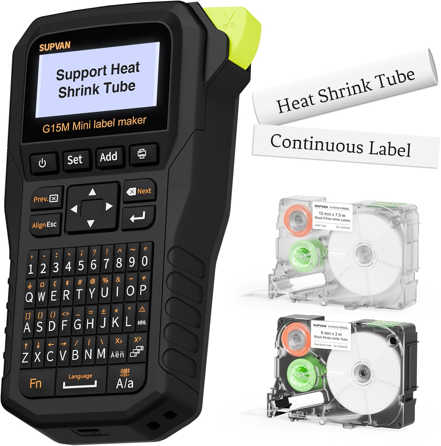 Home Office Youtube - Mini Portable Label Maker with Heat