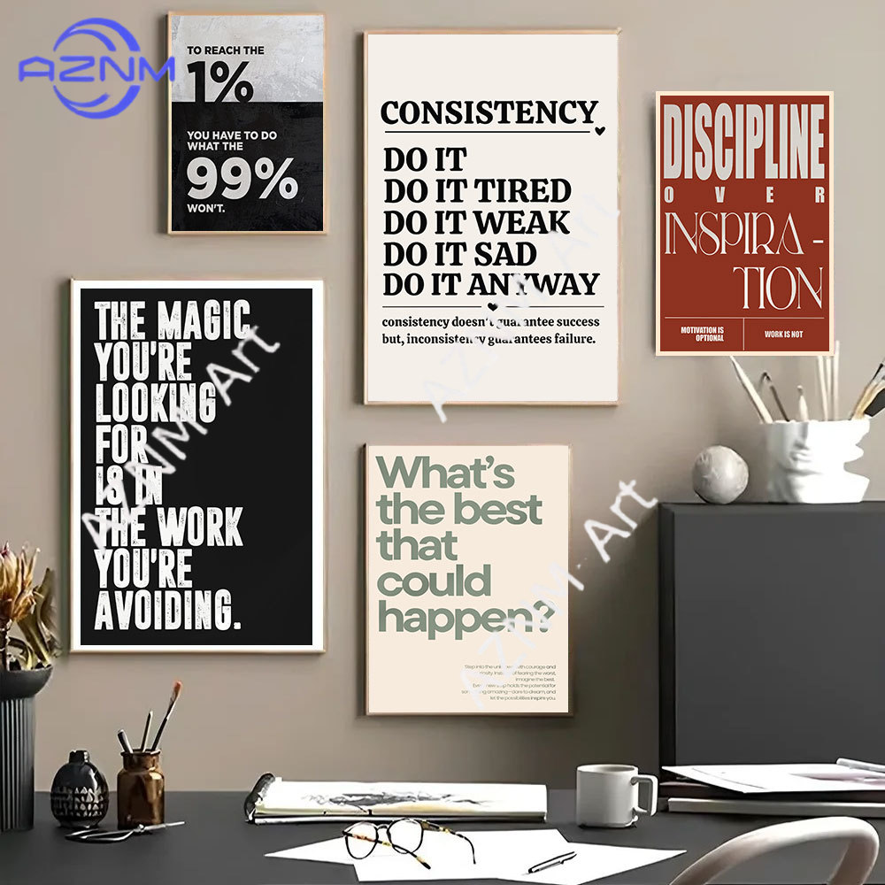 Minimalist Motivational Quotes - Home Office Quotes incelemesi ve fiyatı
