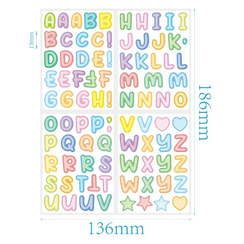 450pcs 5sheet Kids Capital Let - Home Office Quotes incelemesi ve fiyatı
