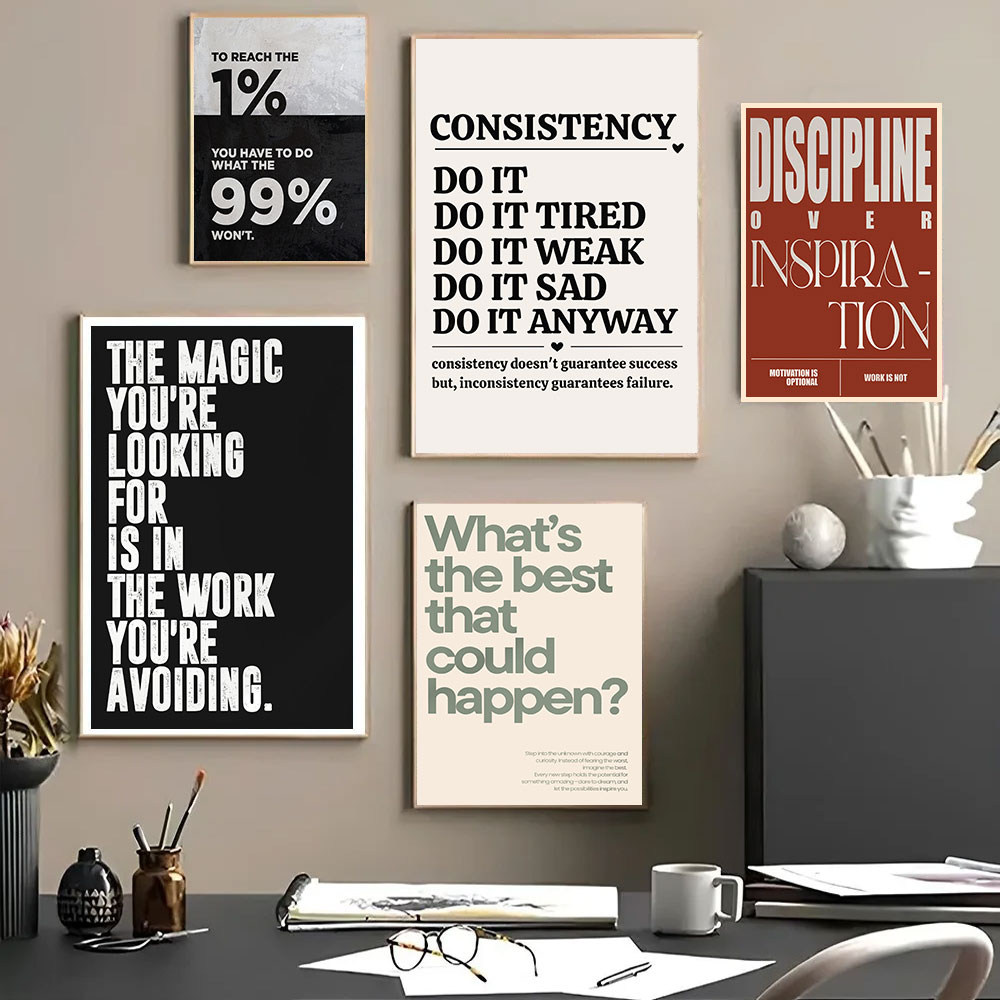 Minimalist Motivational Quotes - Home Office Quotes incelemesi ve fiyatı