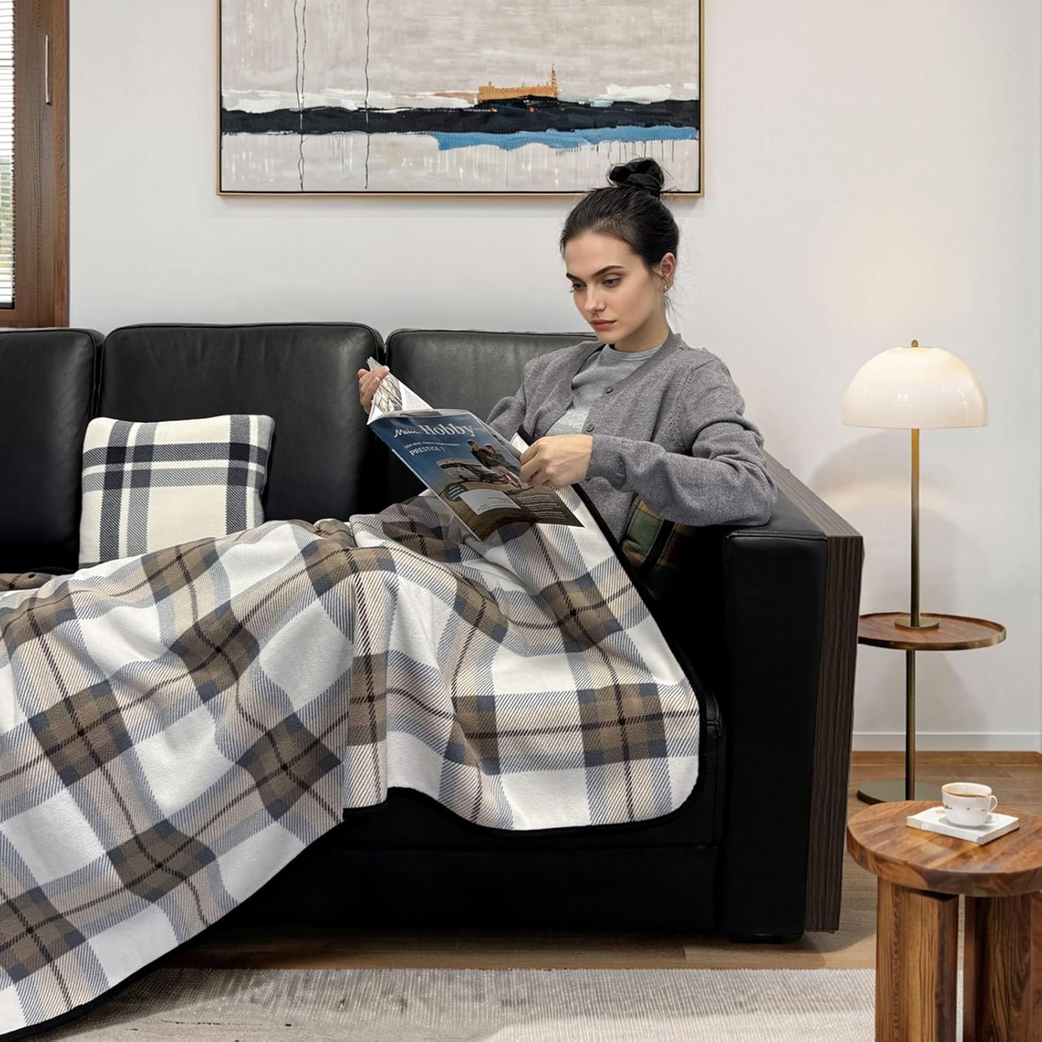 Wearable Blanket Throw Plush F - Home Office With Sofa incelemesi ve fiyatı
