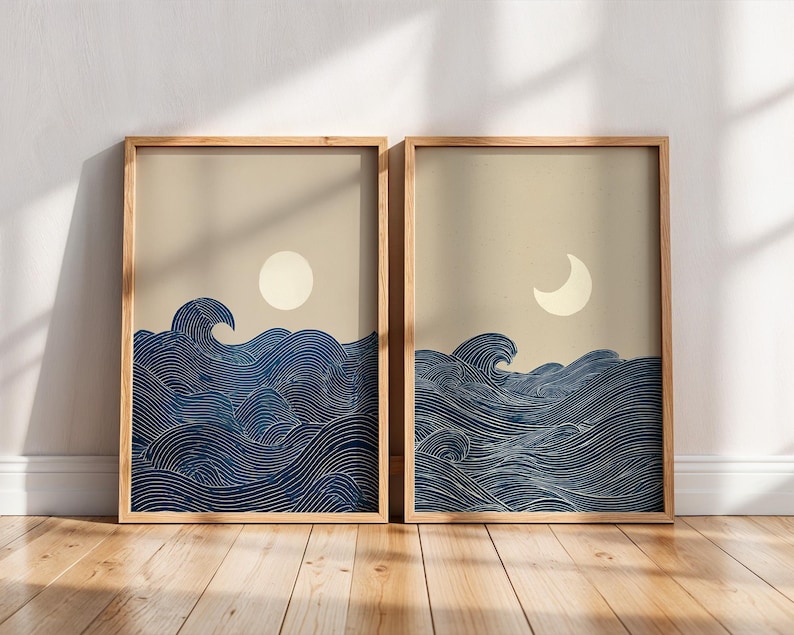 2pcs Japandi Minimalist Moon C - Home Office Youtube incelemesi ve fiyatı