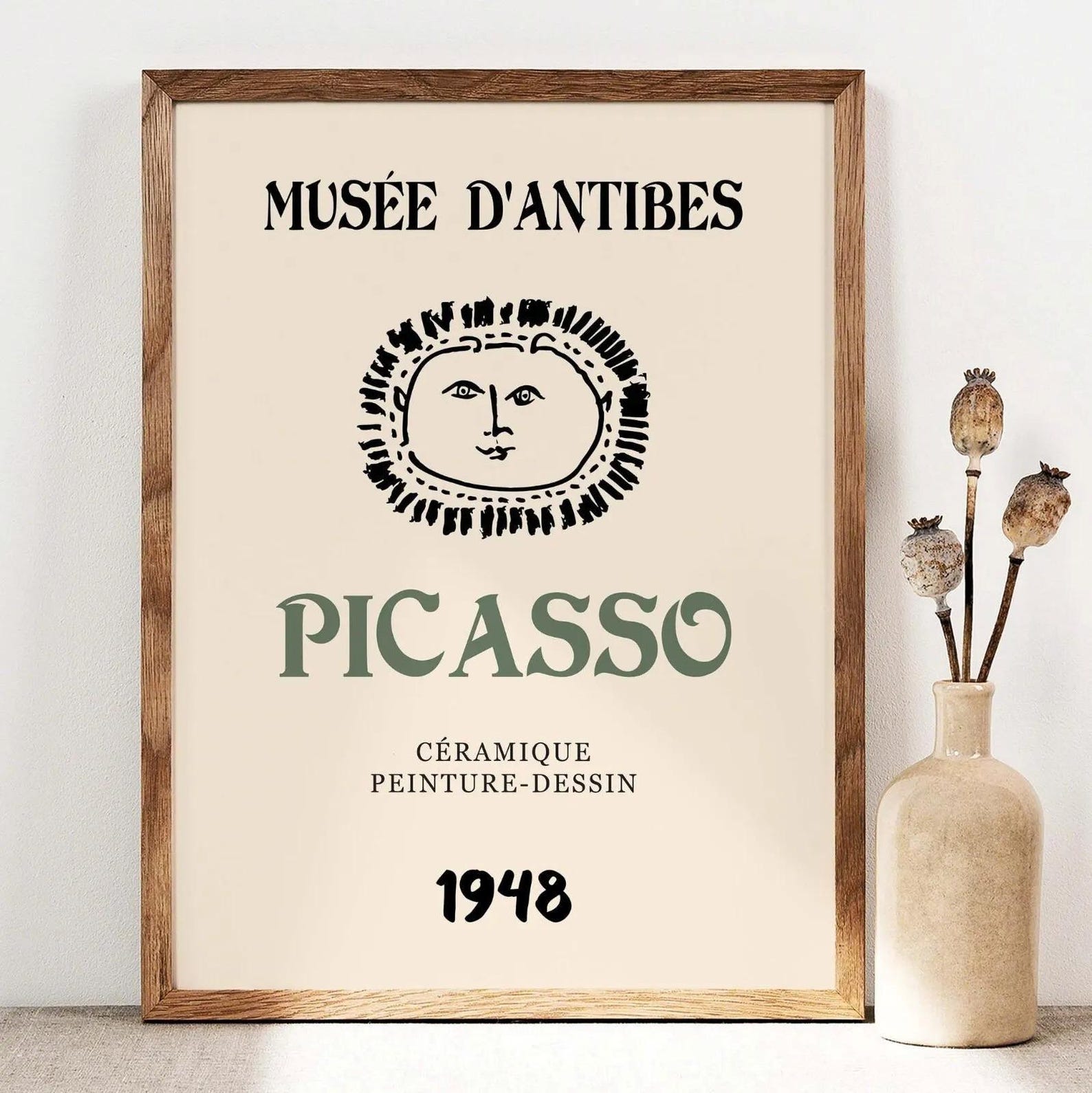 3pcs/set Retro Matisse Canvas  - Home Office Youtube incelemesi ve fiyatı