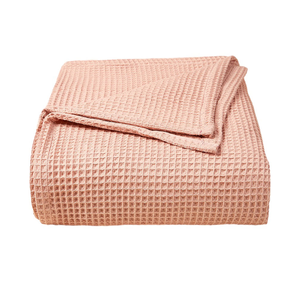 1pc Pure Cotton Waffle Blanket - Home Office With Sofa incelemesi ve fiyatı