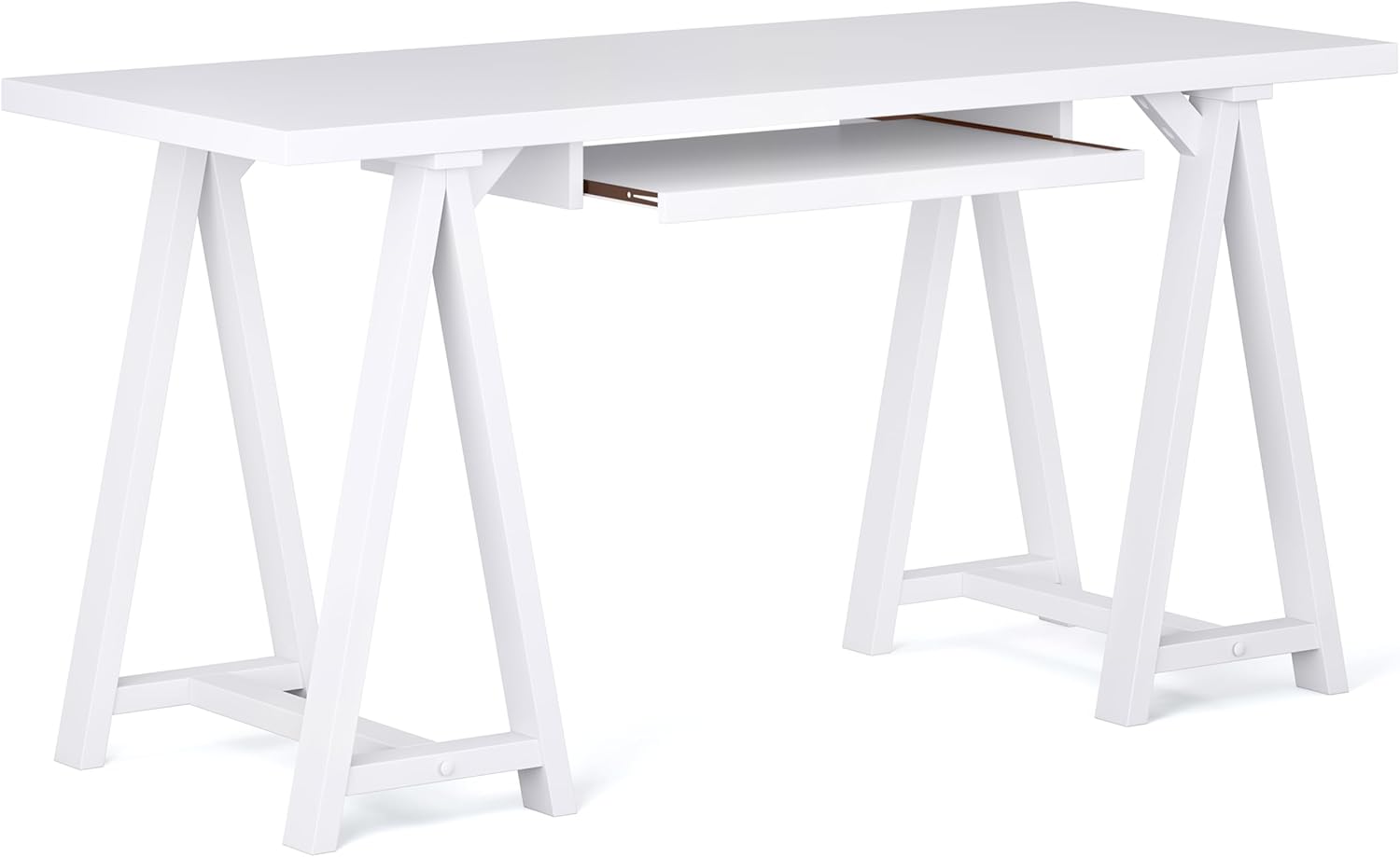 60 Inch Solid Wood Writing Des - Home Office Keyboard incelemesi ve fiyatı