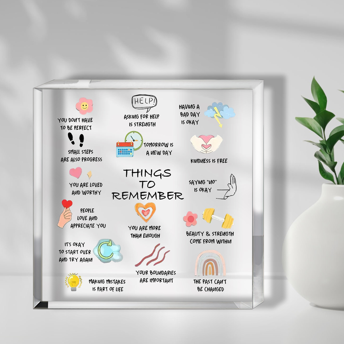 1pc Modern Acrylic Inspiration - Home Office Quotes incelemesi ve fiyatı