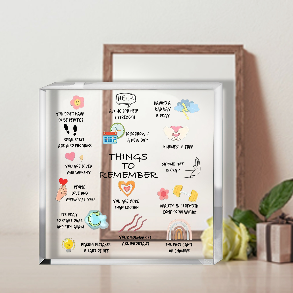 1pc Modern Acrylic Inspiration - Home Office Quotes incelemesi ve fiyatı