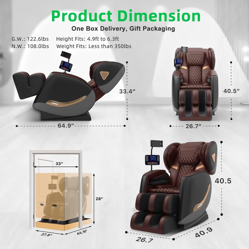 Full Body Zero Gravity Massage - Home Office With Sofa incelemesi ve fiyatı