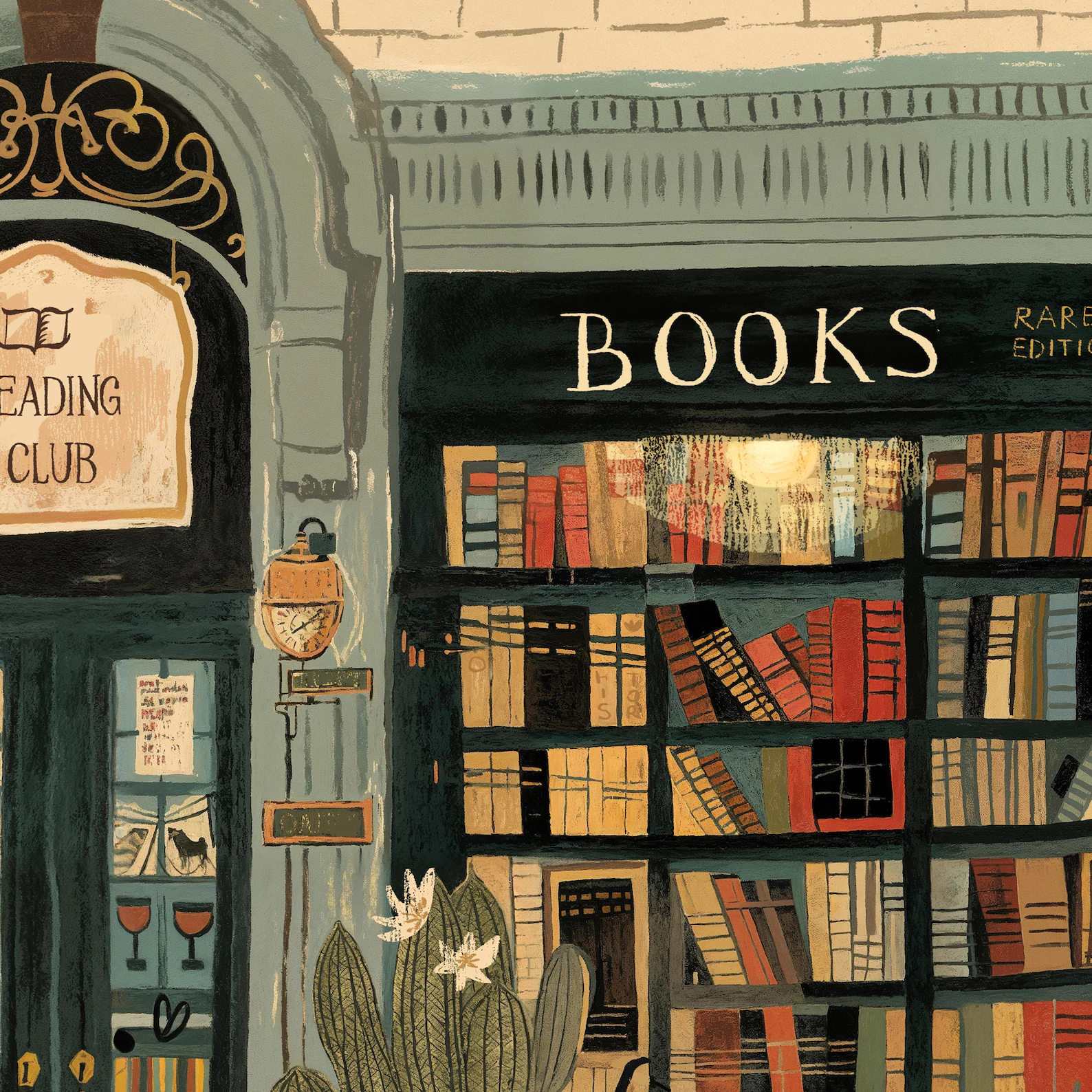 Bookstore Art Print, Cozy Book - Home Office Design incelemesi ve fiyatı