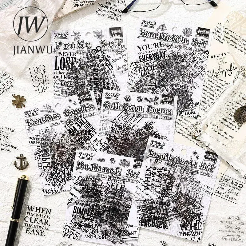JIANWU Pure Poet Series Vintag - Home Office Quotes incelemesi ve fiyatı
