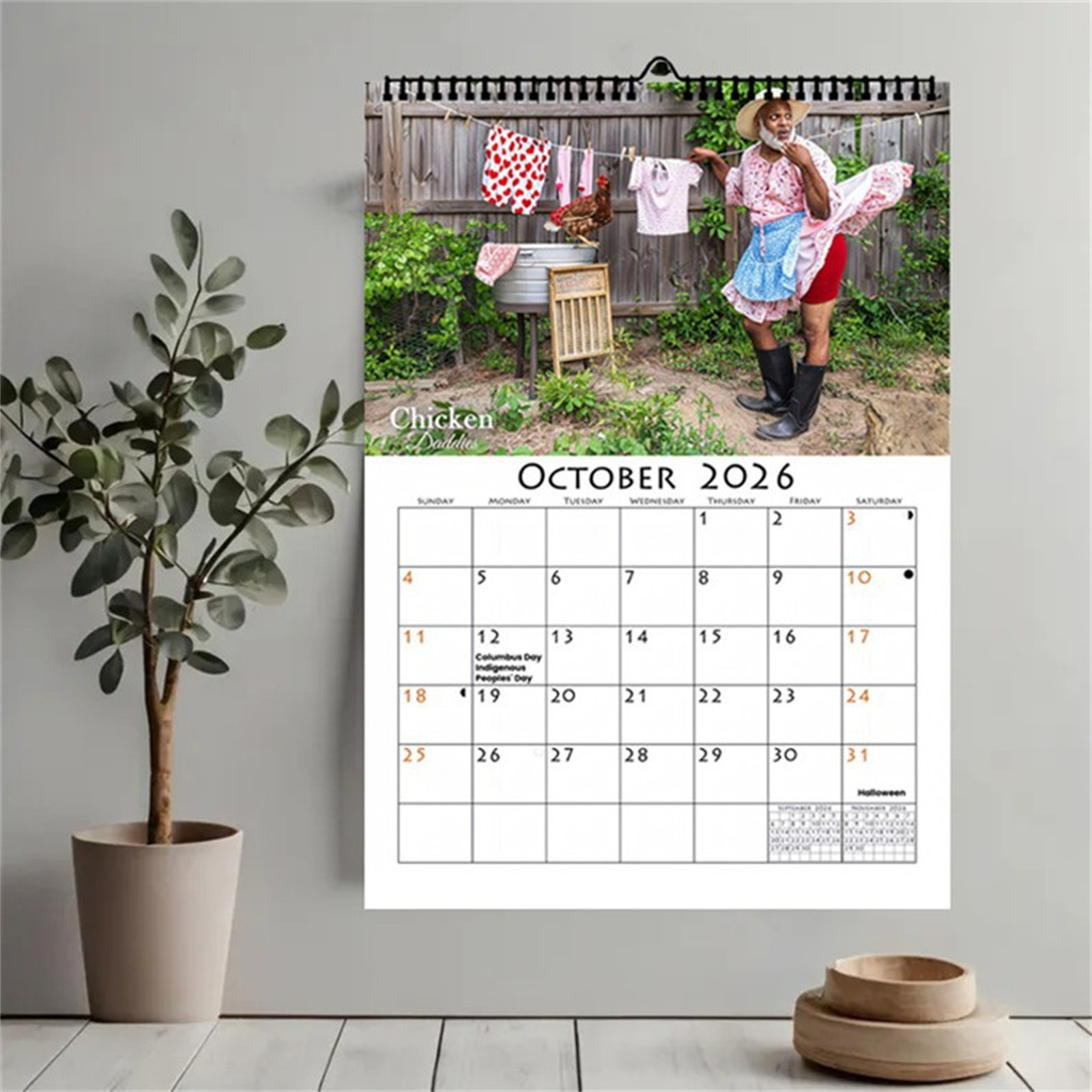 2026 Funny Chicken Daddy Wall  - Home Office Design incelemesi ve fiyatı