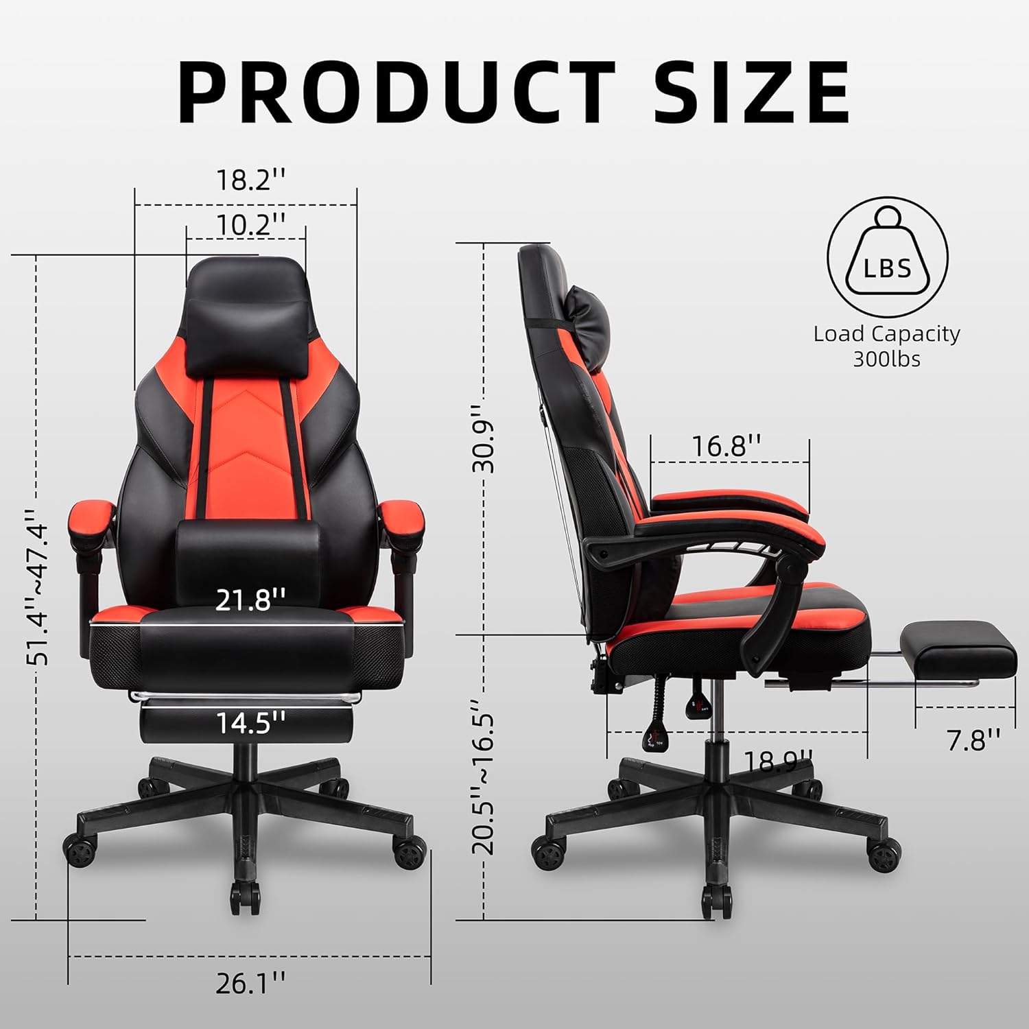 Gaming Chair with Footrest, Ma - Home Office Design incelemesi ve fiyatı