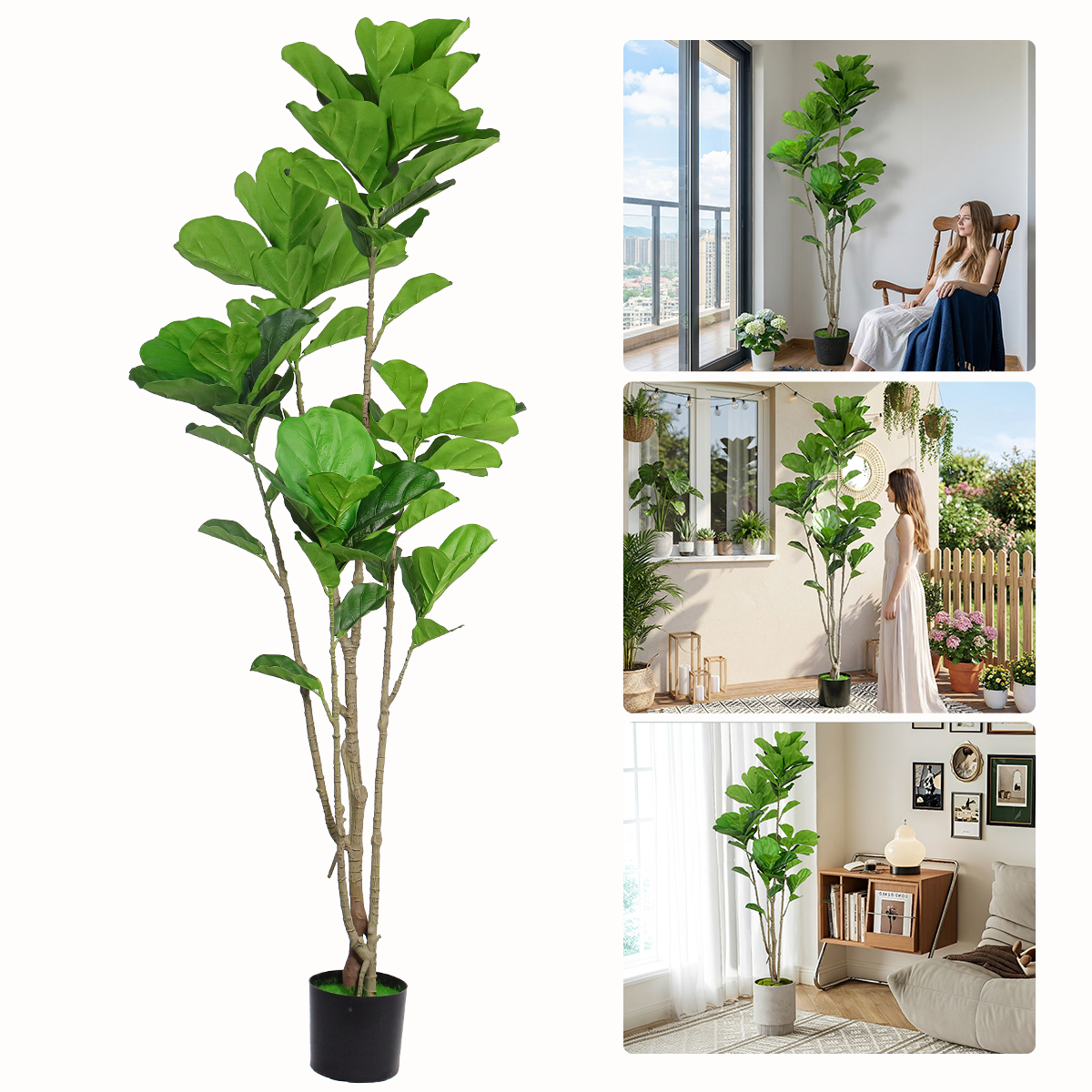 RIDDSEE 6FT (180cm) Artificial - Home Office Depot incelemesi ve fiyatı