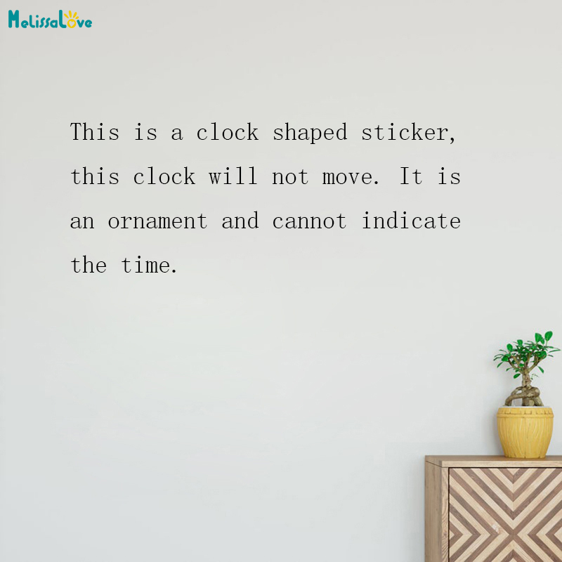 Clock Shape Wall Sticker Londo - Home Office England incelemesi ve fiyatı