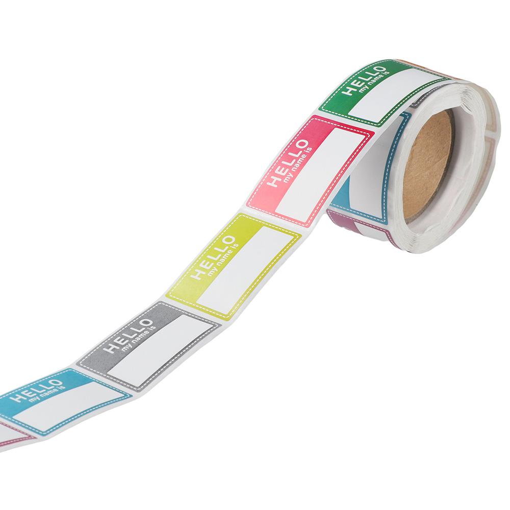 200 Pcs Name Tag Stickers, Hel - Home Office Quotes incelemesi ve fiyatı