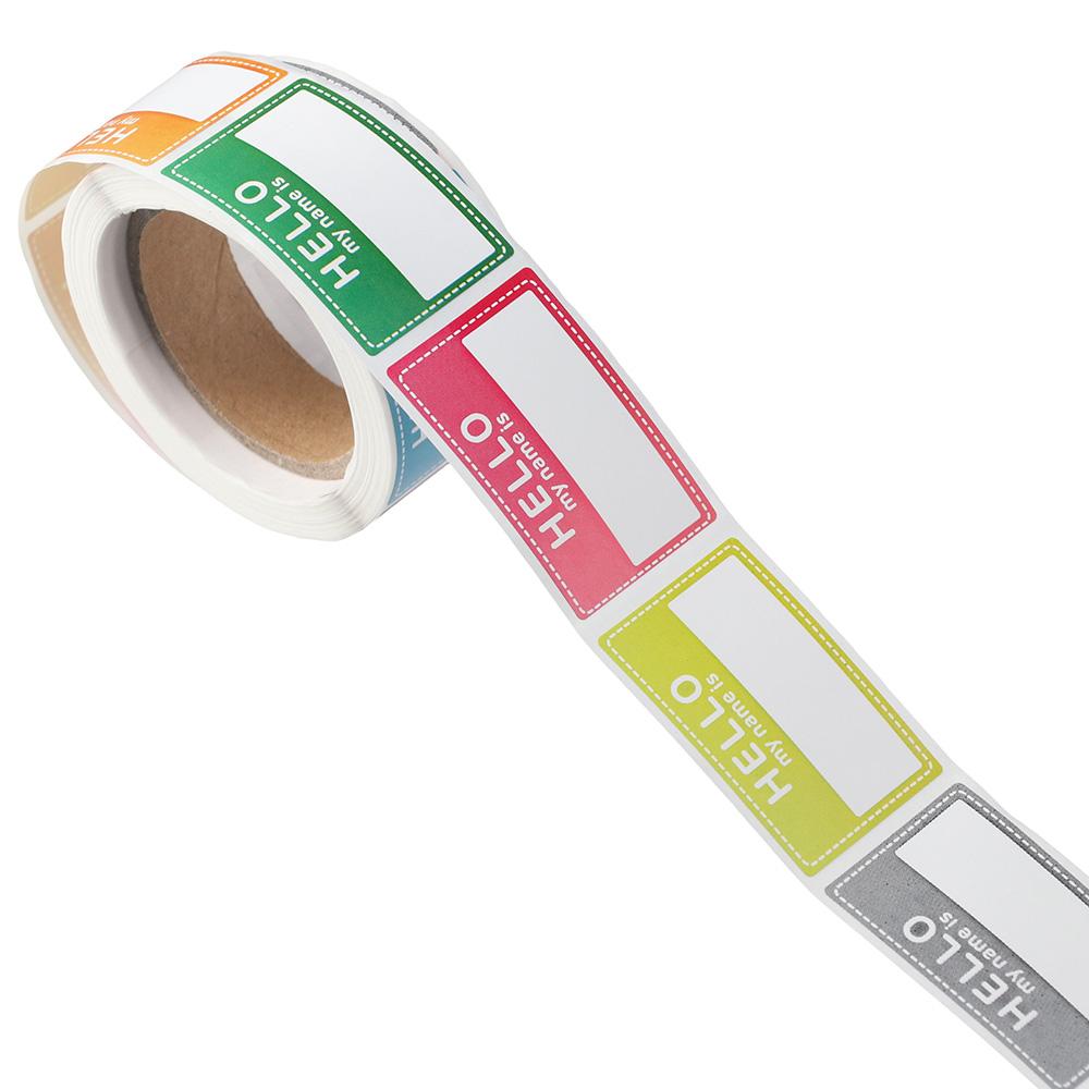 200 Pcs Name Tag Stickers, Hel - Home Office Quotes incelemesi ve fiyatı