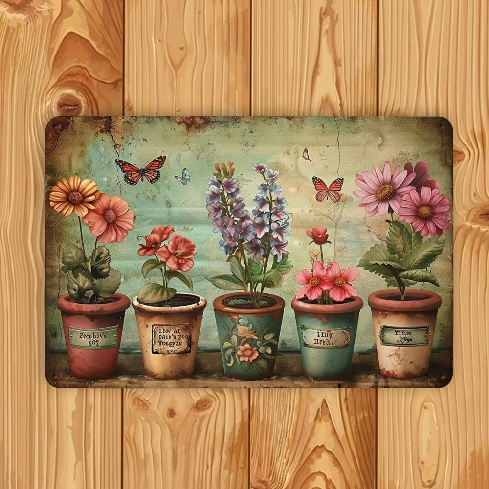 Metal Tin Sign Wall Decor Anti - Home Office Depot incelemesi ve fiyatı