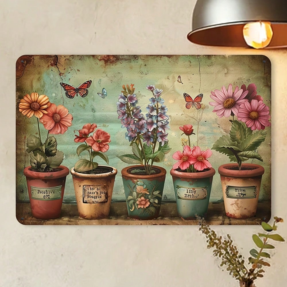 Metal Tin Sign Wall Decor Anti - Home Office Depot incelemesi ve fiyatı