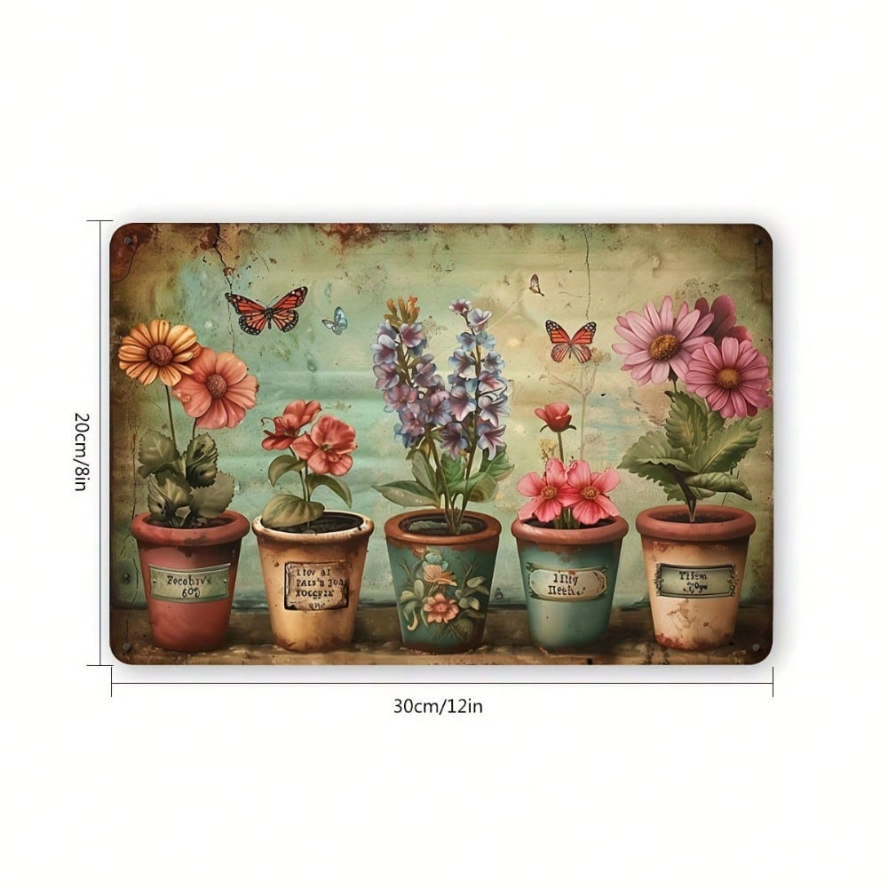 Metal Tin Sign Wall Decor Anti - Home Office Depot incelemesi ve fiyatı
