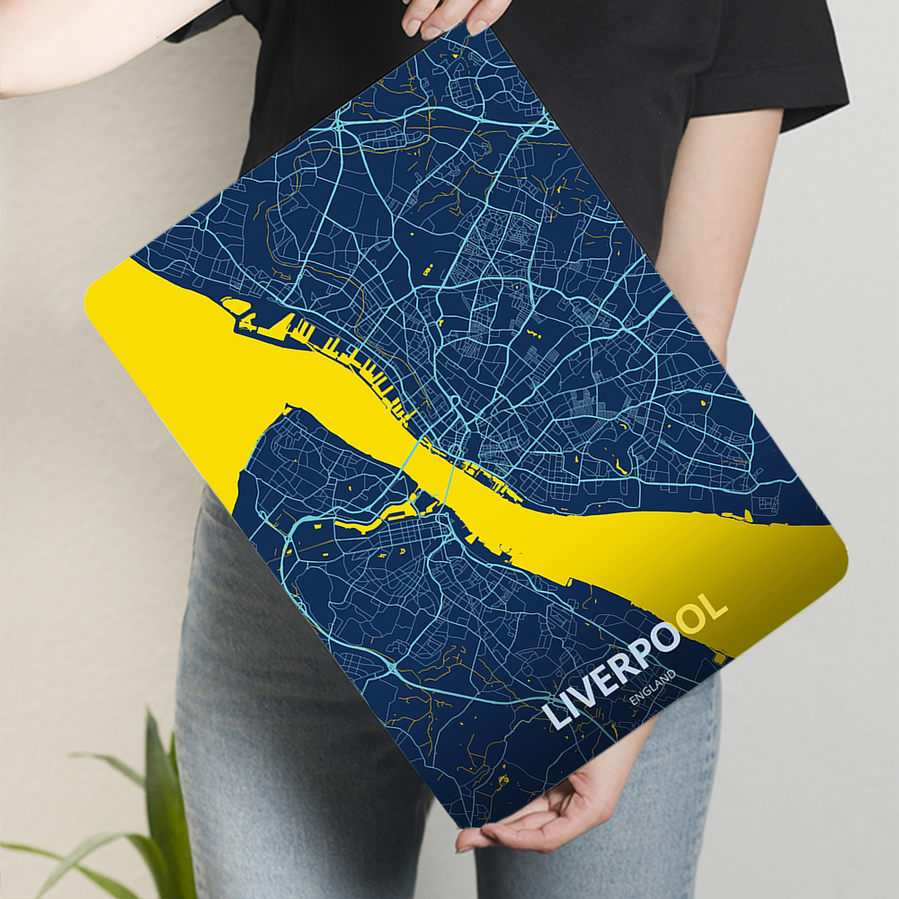 Liverpool England City Map Met - Home Office England incelemesi ve fiyatı