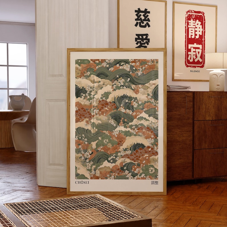 2pcs Japandi Zen Canvas Wall A - Home Office Youtube incelemesi ve fiyatı