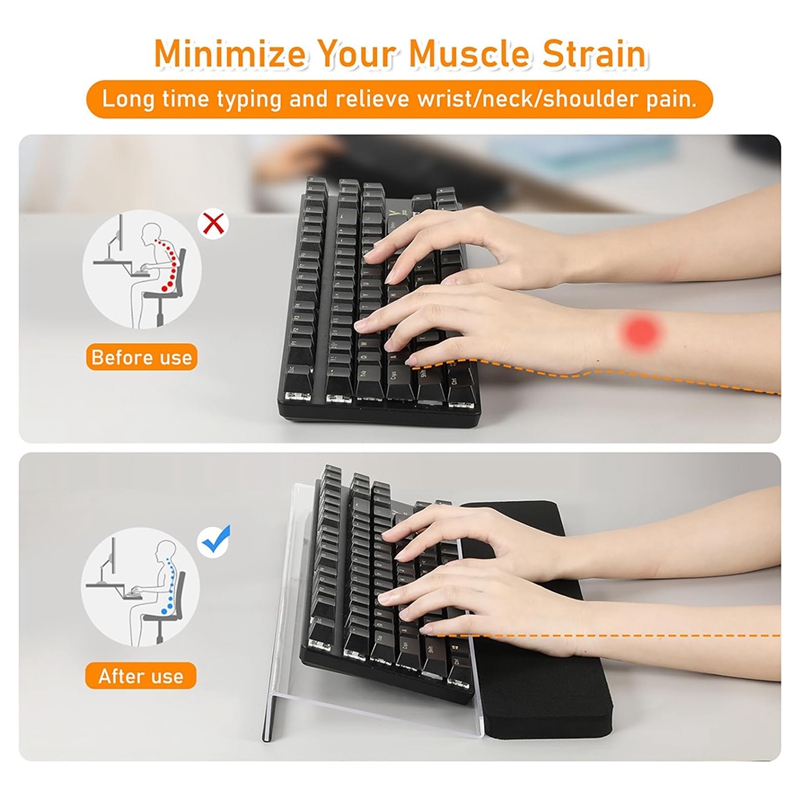 Computer Keyboard Stand , Acry - Home Office Keyboard incelemesi ve fiyatı