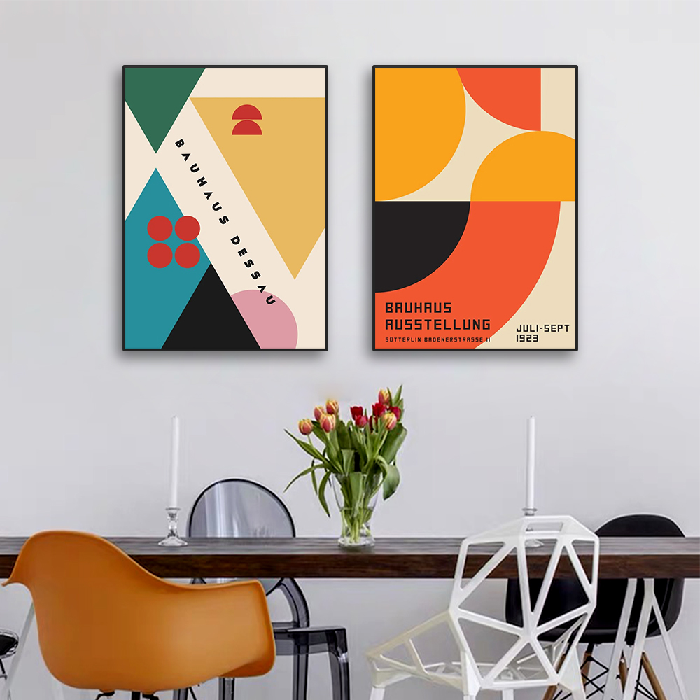 Modern Abstract Bauhaus Archit - Home Office Youtube incelemesi ve fiyatı