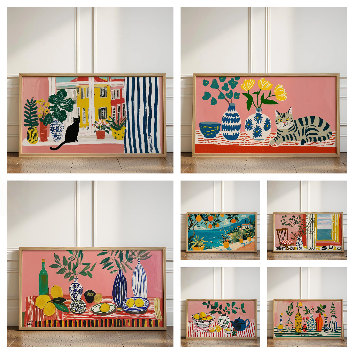 Matisse Series Abstract Black  - Home Office Youtube incelemesi ve fiyatı
