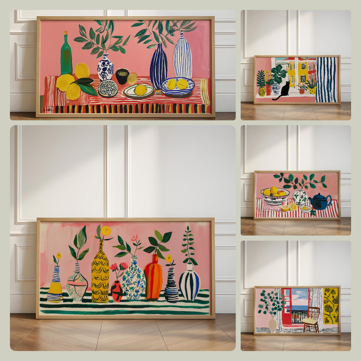 Matisse Series Abstract Black  - Home Office Youtube incelemesi ve fiyatı