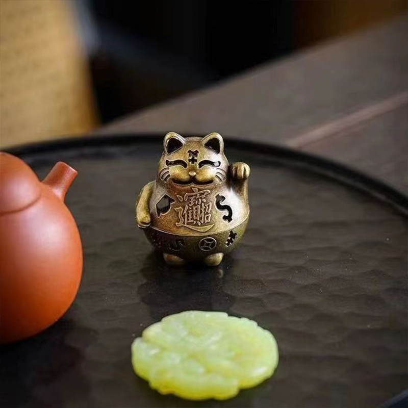 Lucky Cat Incense Burner Elega - Home Office Feng Shui incelemesi ve fiyatı