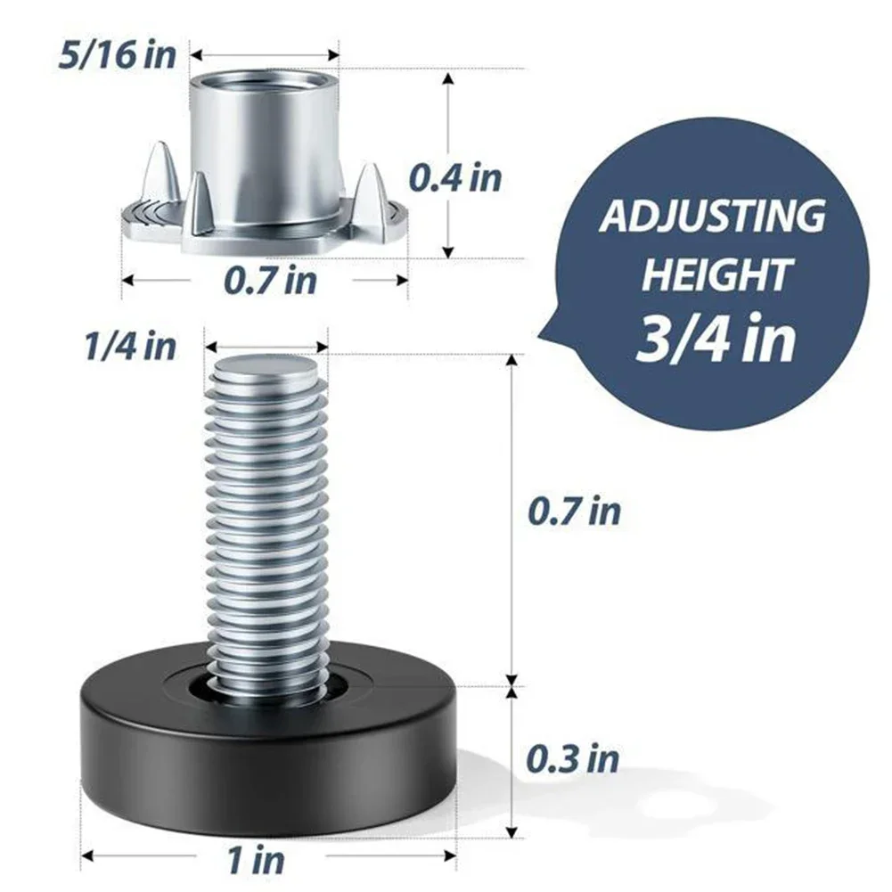 8PCS Adjustable Furniture Leve - Home Office With Sofa incelemesi ve fiyatı
