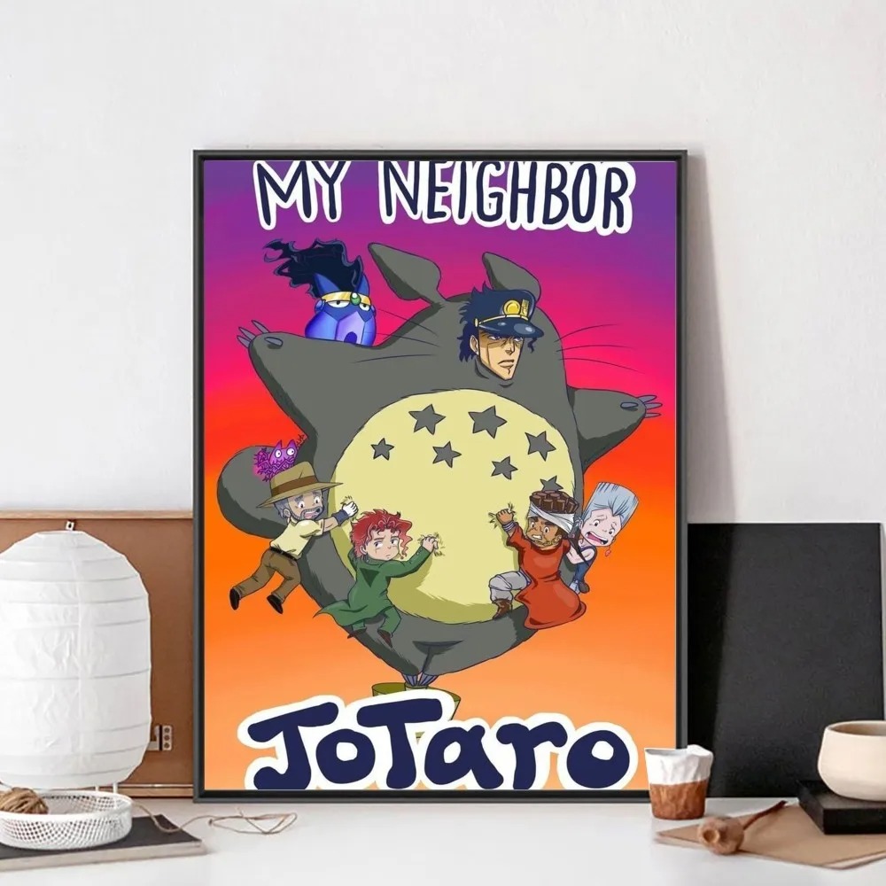 Modern Unframed Funny Anime Po - Home Office Youtube incelemesi ve fiyatı